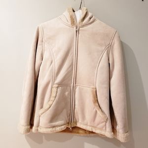 Womens RAG Faux Shearling Jacket